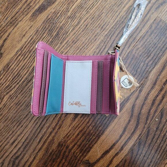 Catchfly Mini Wallet - Gold - NWT - Picture 3 of 3